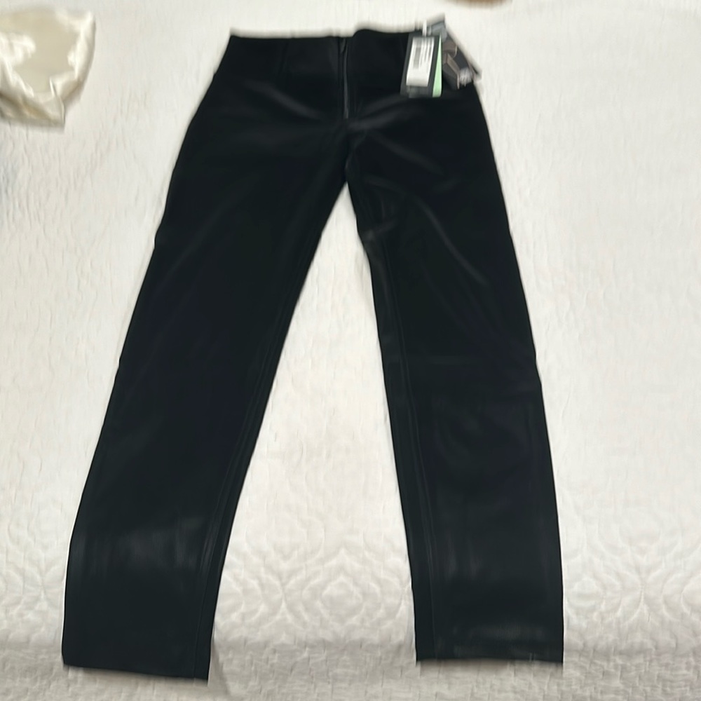 Freddy shiny black pants sz M